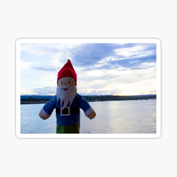 Slow Water Gnome Sticker