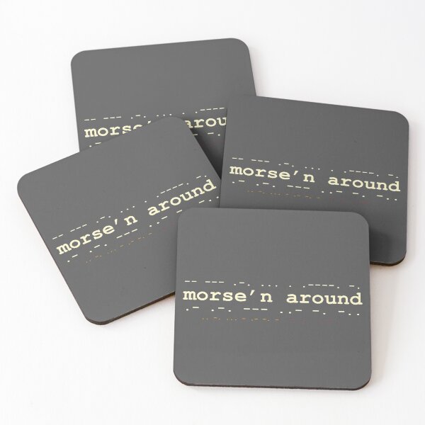 Item preview, Morse'n Around! designed and sold by Pebba Jebba shop.