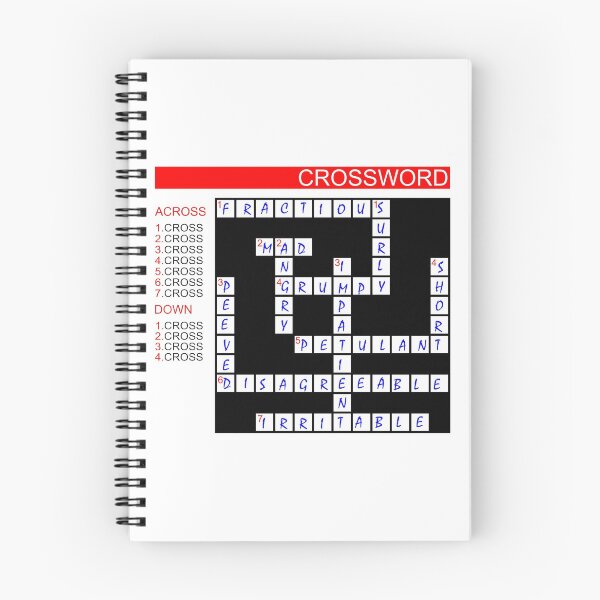 Item preview, Crossword designed and sold by piedaydesigns.