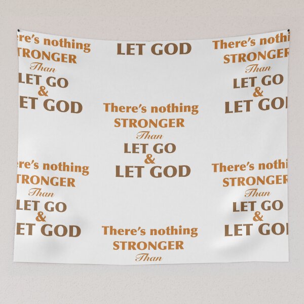 Item preview, Let go and let god designed and sold by MarleyArt123.