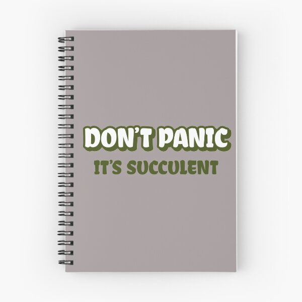 Item preview, Don't Panic It's Succulents designed and sold by AscendMerch.
