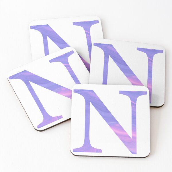 Item preview, n - pink/purple marbling designed and sold by bhm-designs.