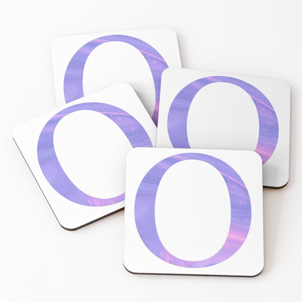 Item preview, o - pink/purple marbling designed and sold by bhm-designs.