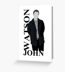 John Watson Greeting Card