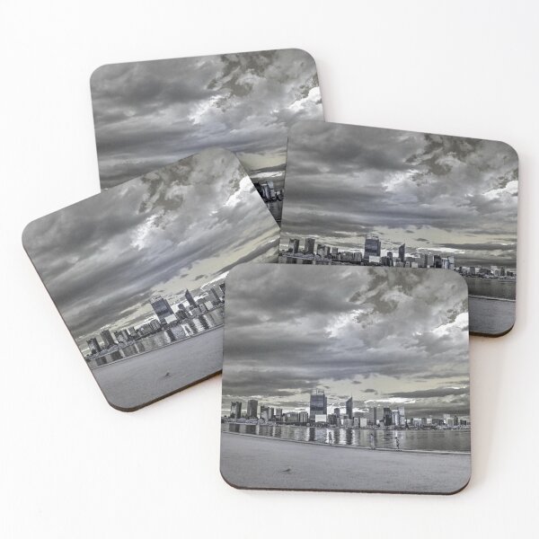 Item preview, Perth City at sunset with 720nm infrared camera designed and sold by BigAndRed.