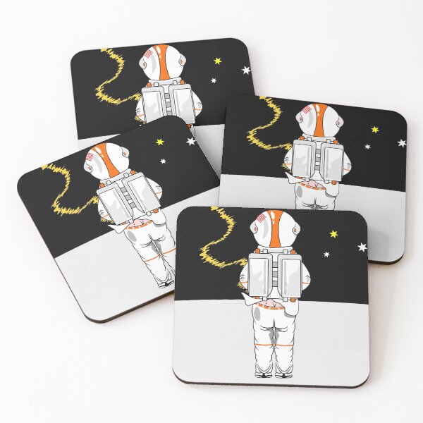 Item preview, Astronaut peeing designed and sold by piedaydesigns.