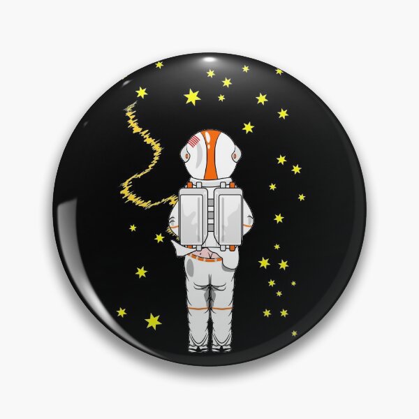 Item preview, Astronaut peeing designed and sold by piedaydesigns.