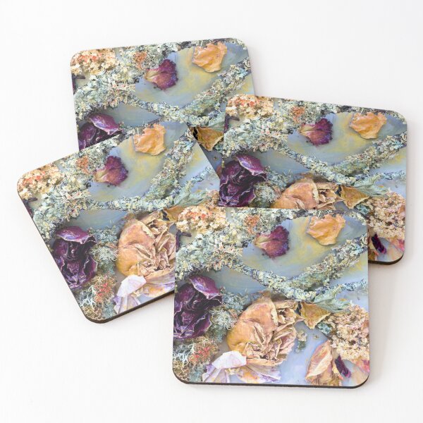 Item preview, Ode to Nature with Moss and Rose Petals  designed and sold by artofnaturerose.