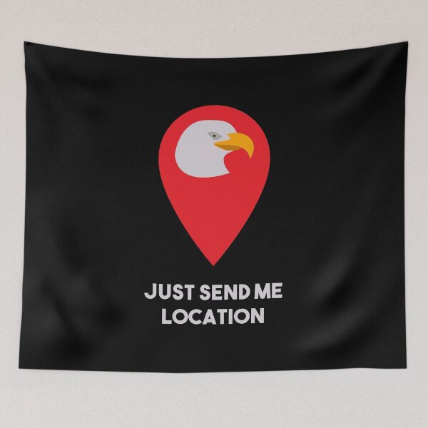 Item preview, Just send me location Khabib the eagle Nurmagomedov designed and sold by Maxaint.