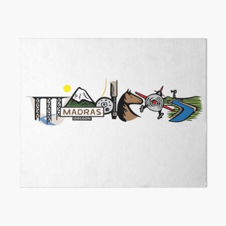 Aperçu de l'œuvre Ça épelle Madras! créée et vendue par Michael Comfort.