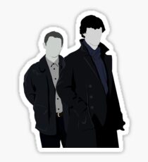 Sherlock and John Sticker