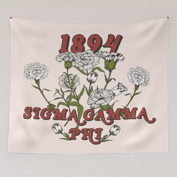 Item preview, Sigma gamma phi flowers Thusa arethusa designed and sold by briellescozz.