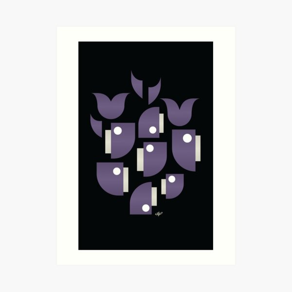 Whales and Whales Art Print