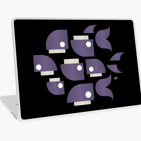 Whales and Whales Laptop Skin