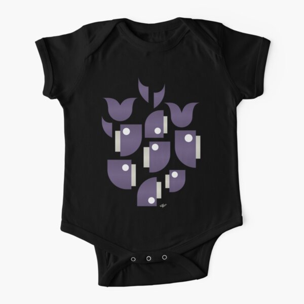 Whales and Whales Short Sleeve Baby One-Piece