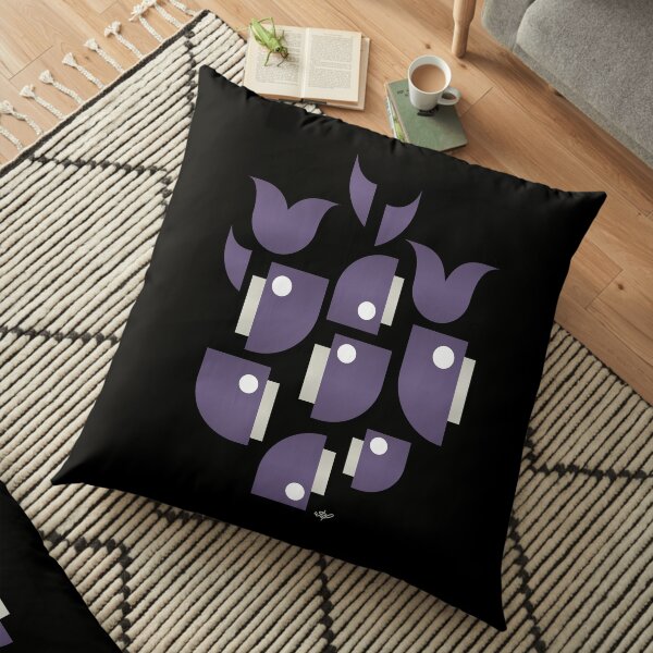 Whales and Whales Floor Pillow