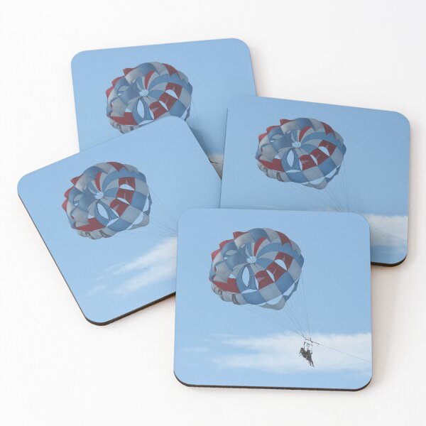 Item preview, Parasailing Red, White and Blue with Blue Sky designed and sold by Linda Walsh.