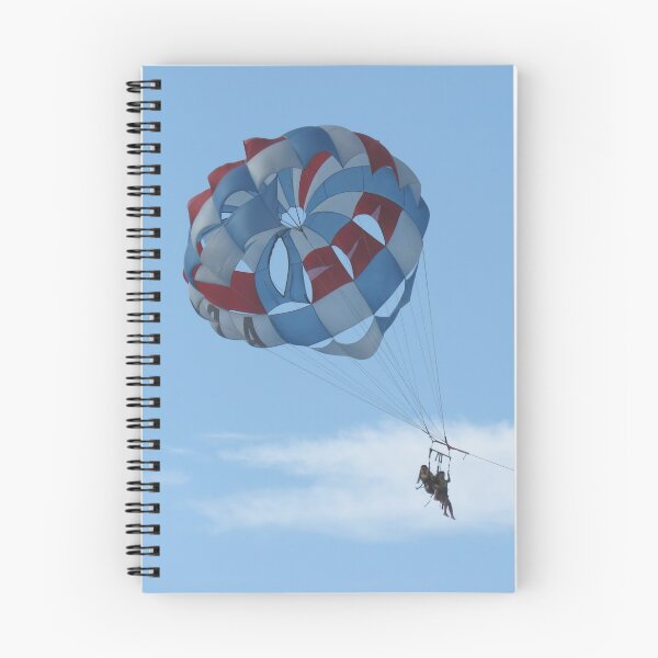 Item preview, Parasailing Red, White and Blue with Blue Sky designed and sold by Linda Walsh.