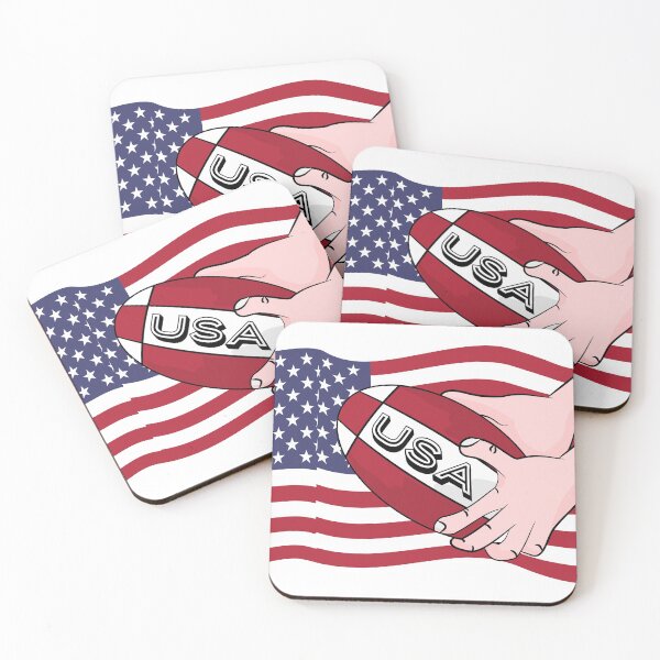 Item preview, Rugby USA Flag designed and sold by piedaydesigns.