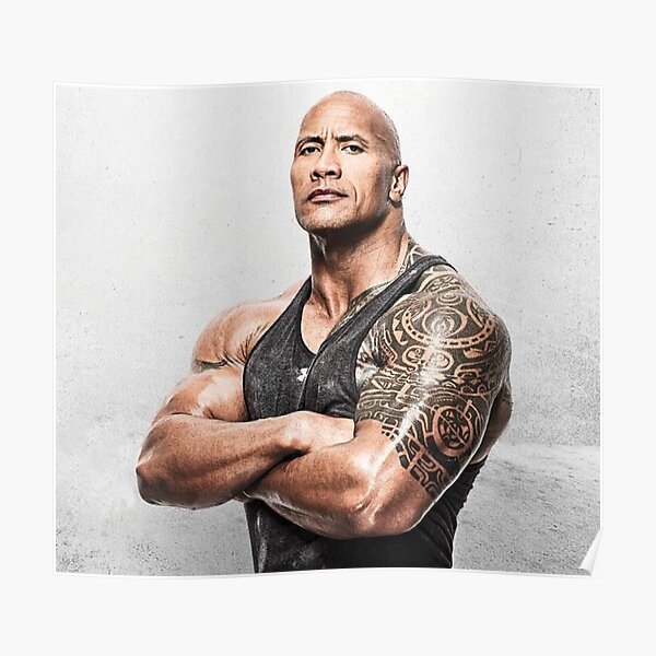 Dwayne Johnson Poster