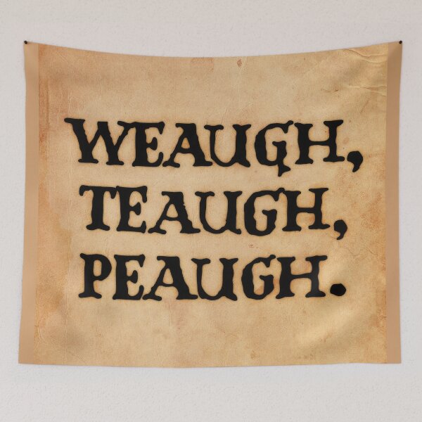 Item preview, Weaugh Teaugh Peaugh designed and sold by DCdesign.