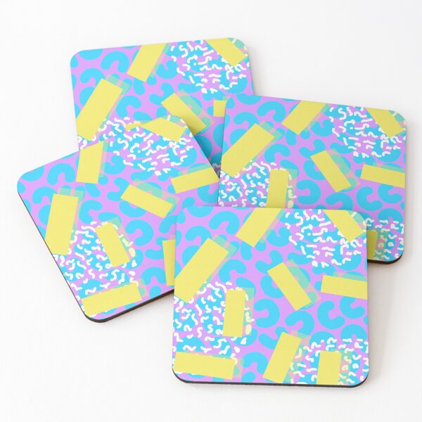 Item preview, Retro 80s style pastel pattern designed and sold by Wenellen.