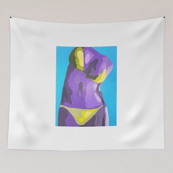 Item preview, Monochrome purple woman designed and sold by designsbycait.