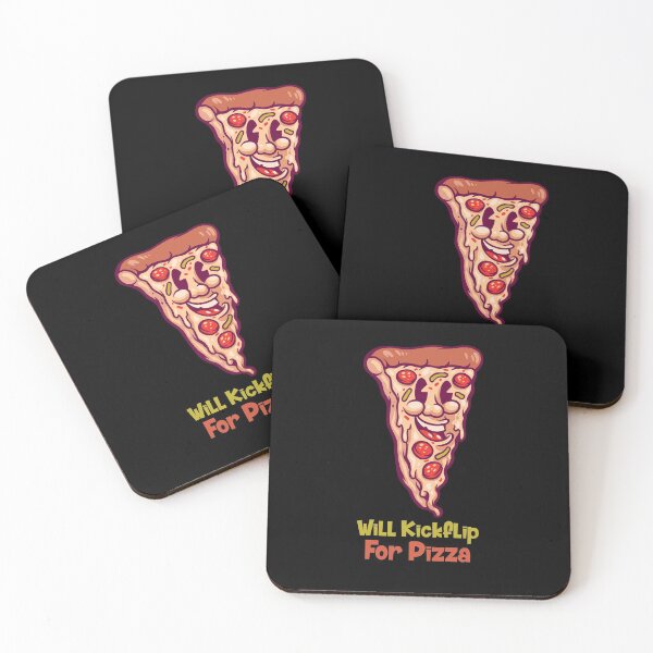 Item preview, Will Kickflip For Pizza  | Skater Series designed and sold by ShiftyG.