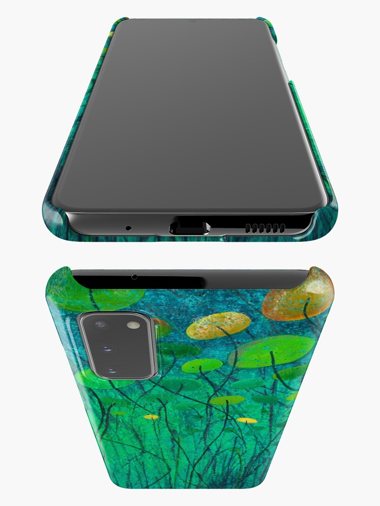 Thumbnail 3 of 4, Samsung Galaxy Phone Case, Underwater Lilies designed and sold by grimmhewitt67.