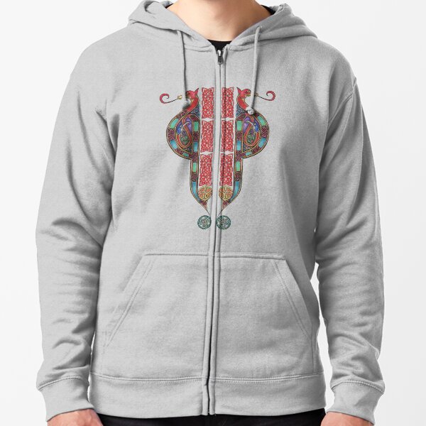 Wyrm Zipped Hoodie