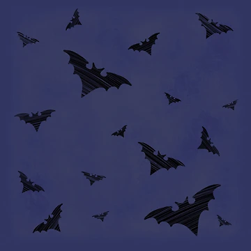 Artwork thumbnail, Bats! by Rae-Rabbs