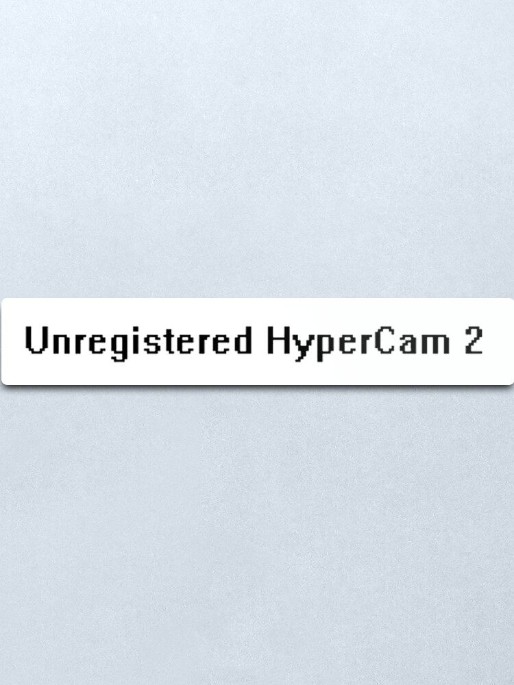unregistered hypercam 2 logo transparent