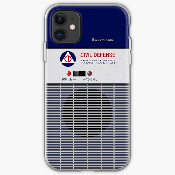 Civil Defense Radio iPhone Soft Case