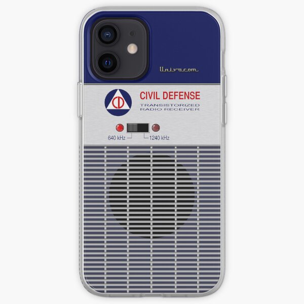 Civil Defense Radio iPhone Soft Case