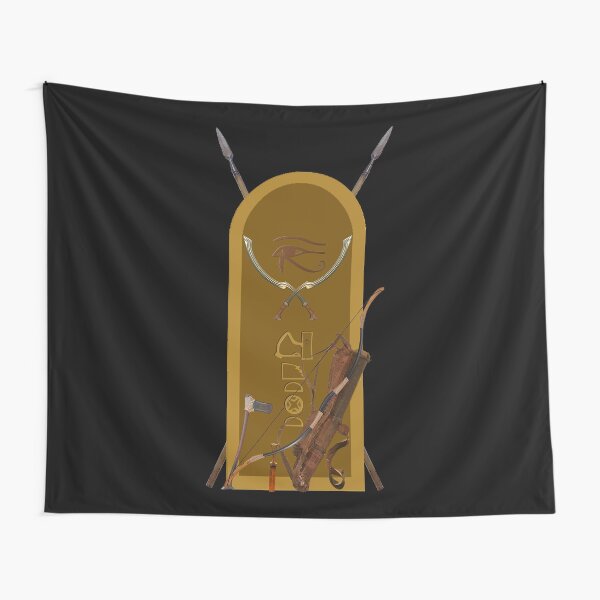 aHa' Kamat Shield Tapestry