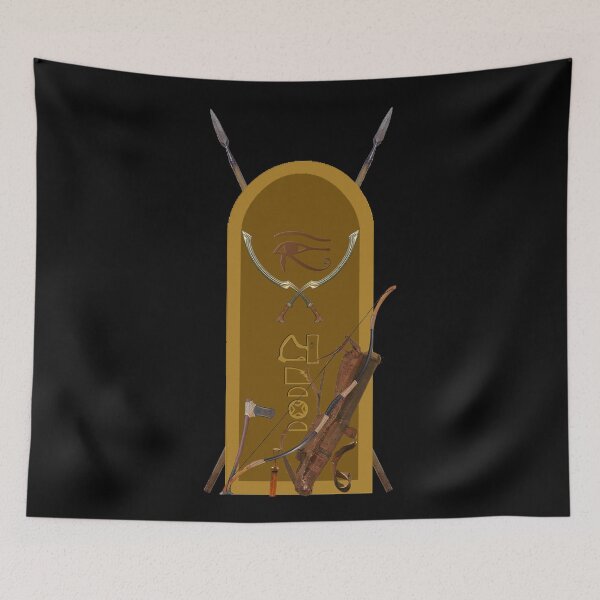 Item preview, aHa' Kamat Shield designed and sold by Ta'wy Ancient Egyptian Merchandise.