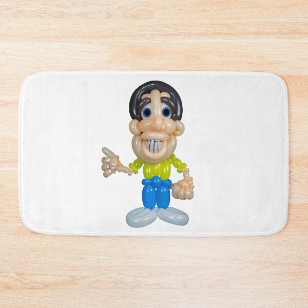 Item preview, Twisted balloon person in yellow shirt designed and sold by Stretch Clendennen.