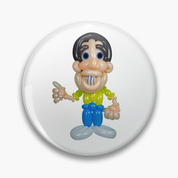 Item preview, Twisted balloon person in yellow shirt designed and sold by Stretch Clendennen.