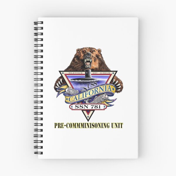 Item preview, SSN-781 USS California Pre-Commissioning Crest designed and sold by Nikki SpaceStuffPlus.