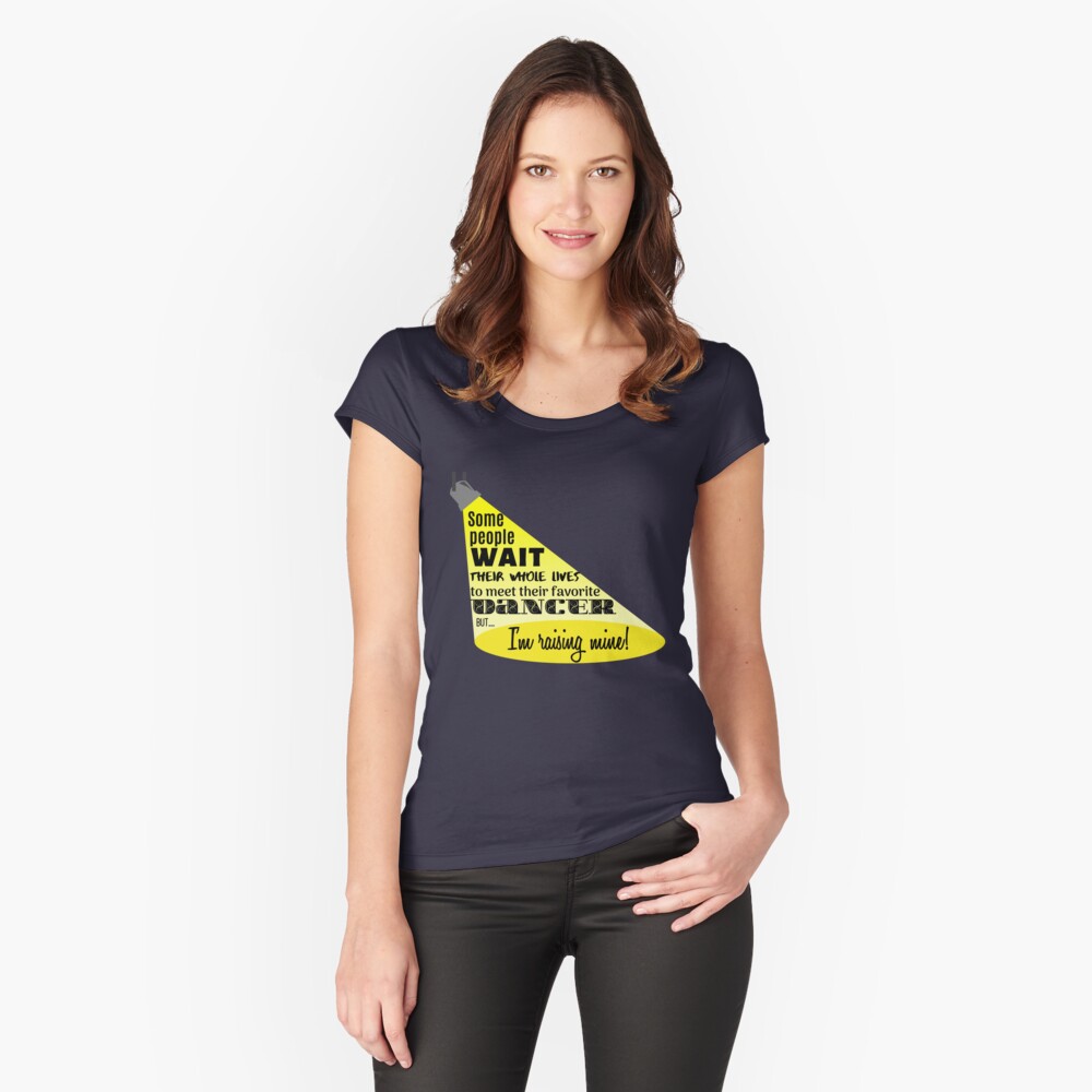 Item preview, Fitted Scoop T-Shirt designed and sold by MamaCre8s.