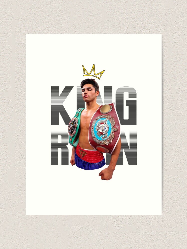 Ryan Garcia: KING RYAN Art Print for Sale by Boxingsfinest