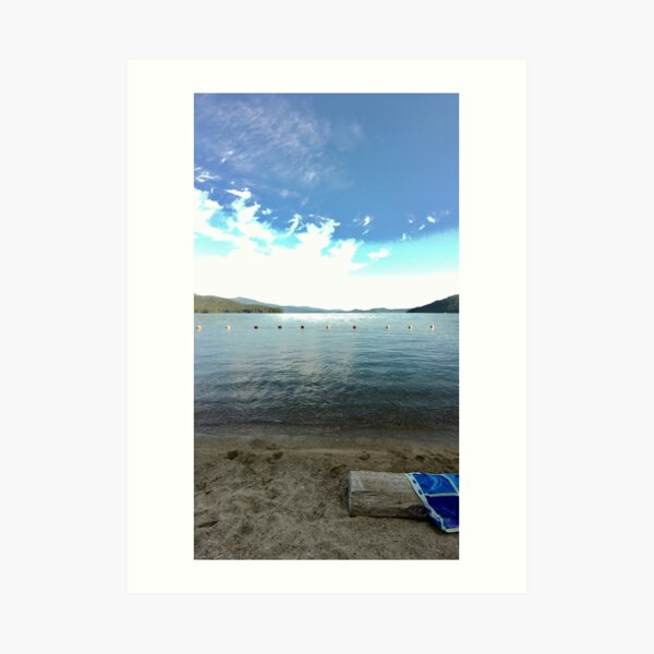 Lakeside at Priest Lake Art Print