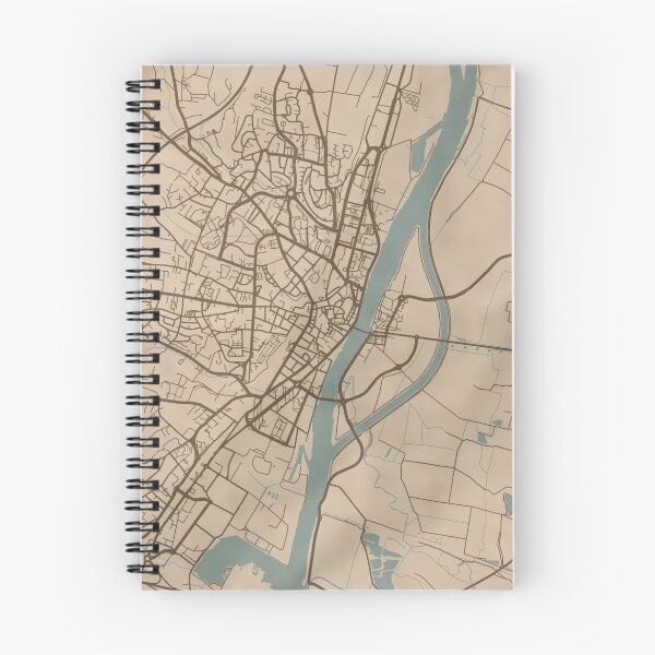 Item preview, Macon Sepia Map designed and sold by CPTVDesign.
