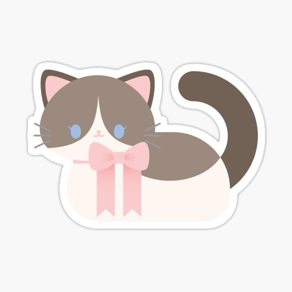 Ragdoll Cat Loaf Sticker