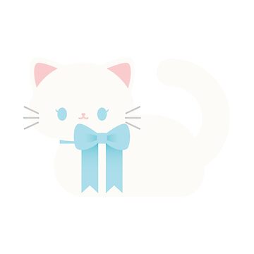 Artwork thumbnail, White Cat Loaf by lucidly