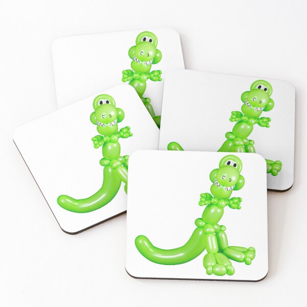 Item preview, Green Balloon Animal T-Rex Dinosaur designed and sold by Stretch Clendennen.