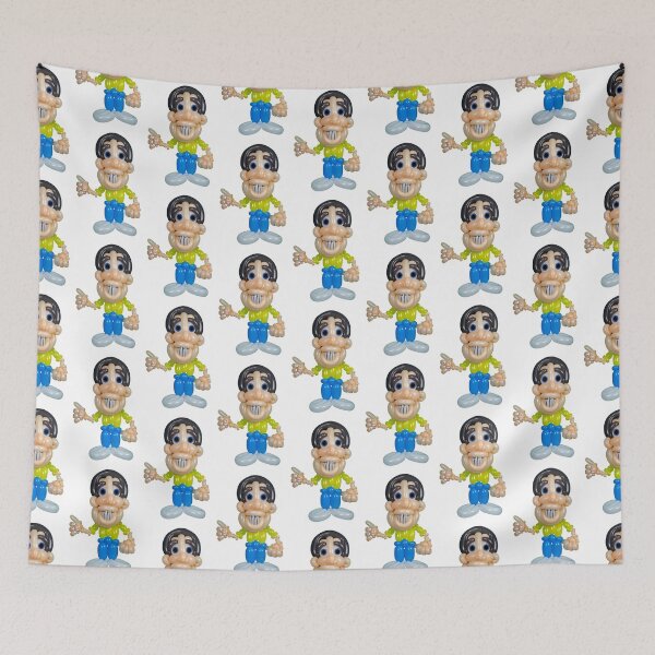 Item preview, Twisted balloon person in yellow shirt designed and sold by Stretch Clendennen.