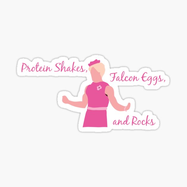 Umbridge - Protein Shakes, Falcon Eggs, and Rocks - AVPS Sticker