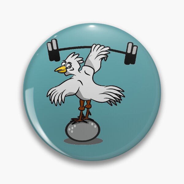 Item preview, CHICKEN LIFTING WEIGHTS designed and sold by piedaydesigns.