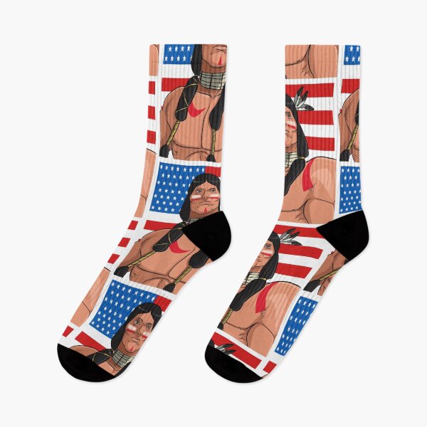 Item preview, Native American Day Indian American Flag designed and sold by Nosek1ng.
